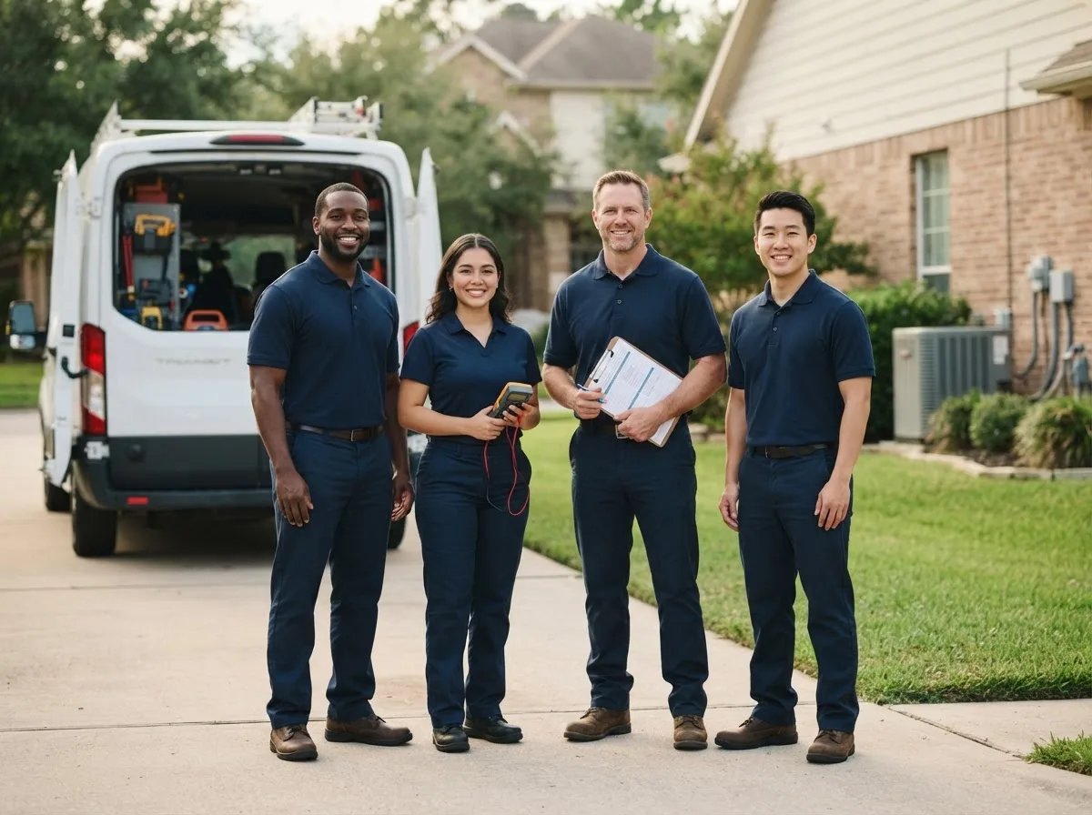 Certified HVAC technician near Satin, TX